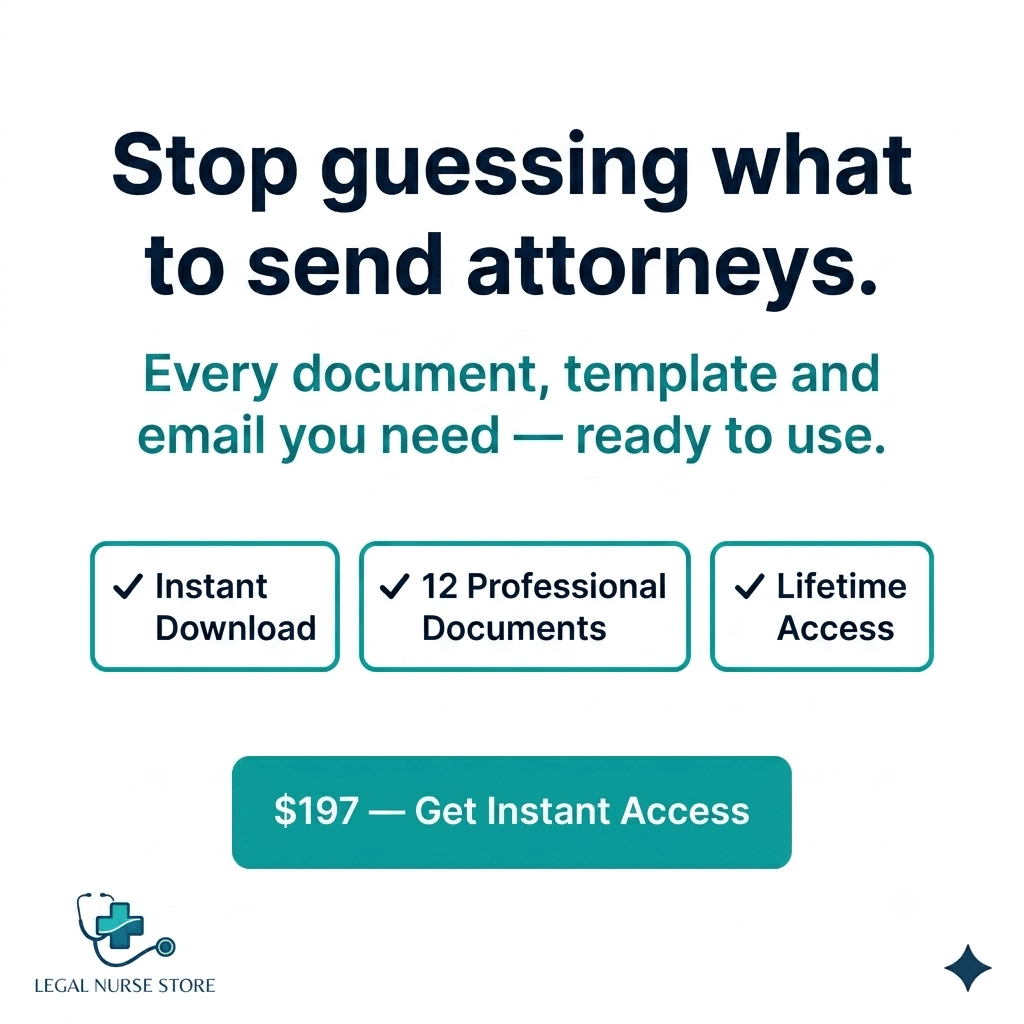 LNC Client Management Kit | Professional Documents & Templates for Legal Nurse Consultants