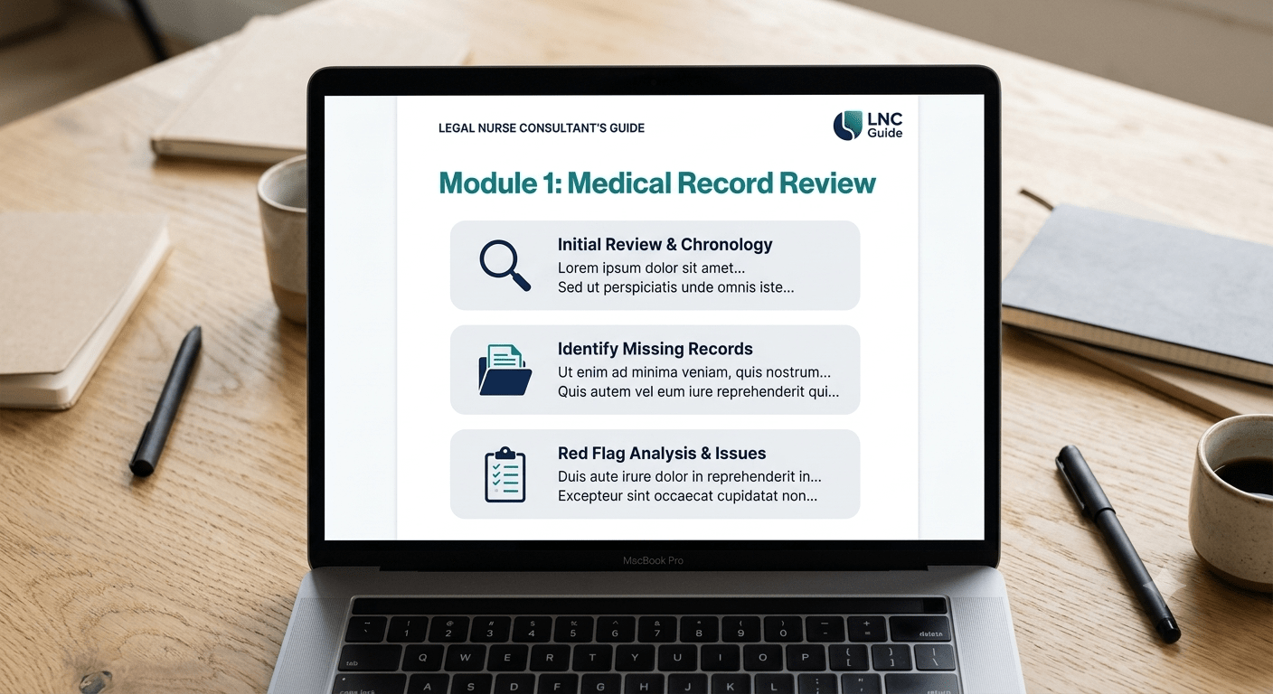 LNC AI Prompt Vault — 100+ AI Prompts for Legal Nurse Consultants