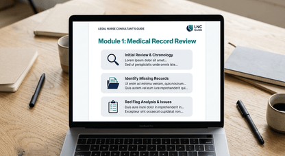 LNC AI Prompt Vault — 100+ AI Prompts for Legal Nurse Consultants