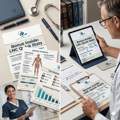 Free LNC Starter Guide | 5 Things Every RN Should Know Before Becoming a Legal Nurse Consultant