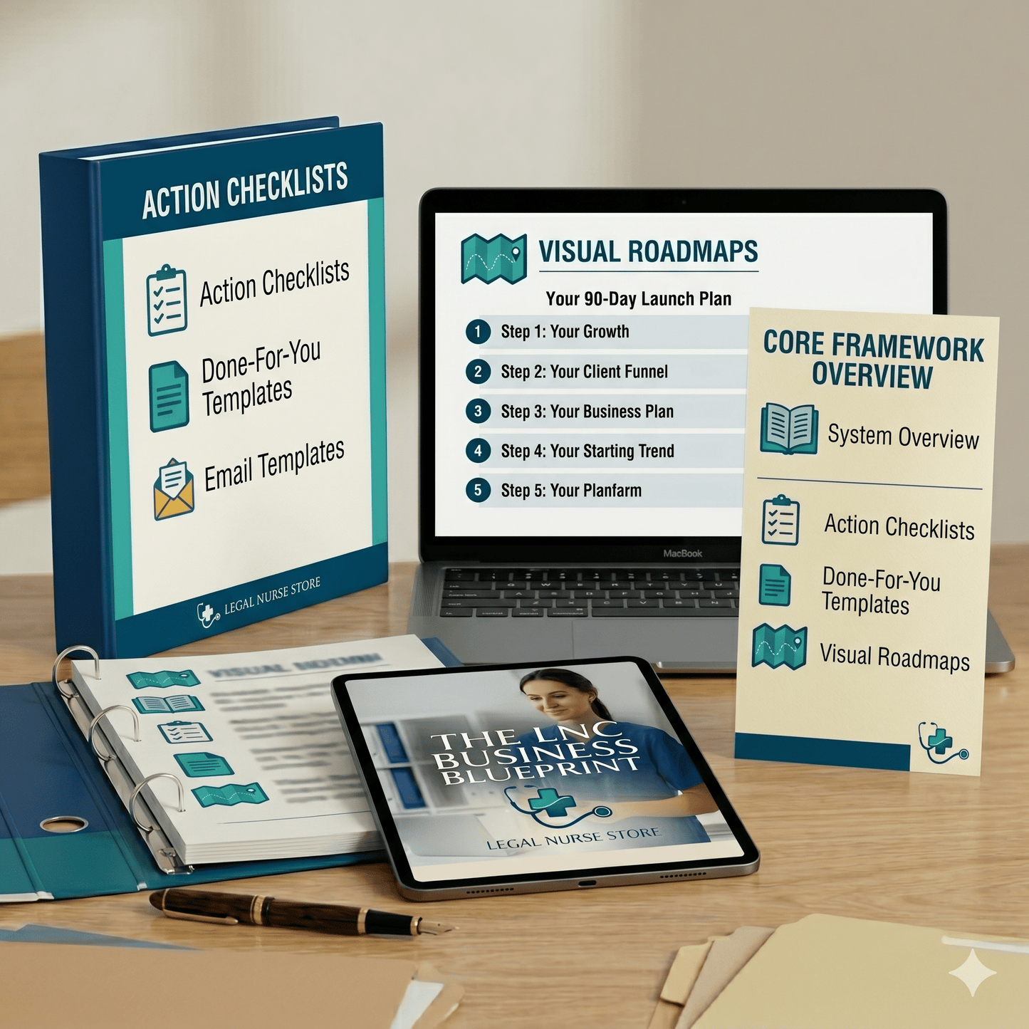 LNC Business Blueprint | Complete Legal Nurse Consultant Workbook