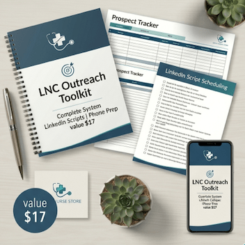 LNC Outreach Pack Bundle | Legal Nurse Consultant Client Acquisition Kit PDF | Attorney Outreach Templates