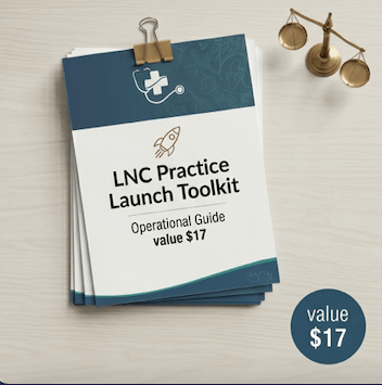 LNC Outreach Pack Bundle | Legal Nurse Consultant Client Acquisition Kit PDF | Attorney Outreach Templates