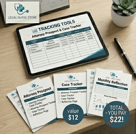 LNC 90-Day Planner | Legal Nurse Consultant Launch Plan PDF | Week by Week Action Guide Workbook