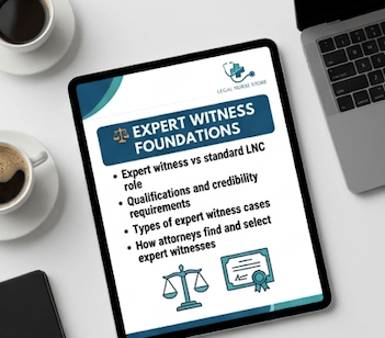 Medical Malpractice LNC Toolkit | Legal Nurse Consultant Malpractice Guide PDF | Checklists Templates Case Review